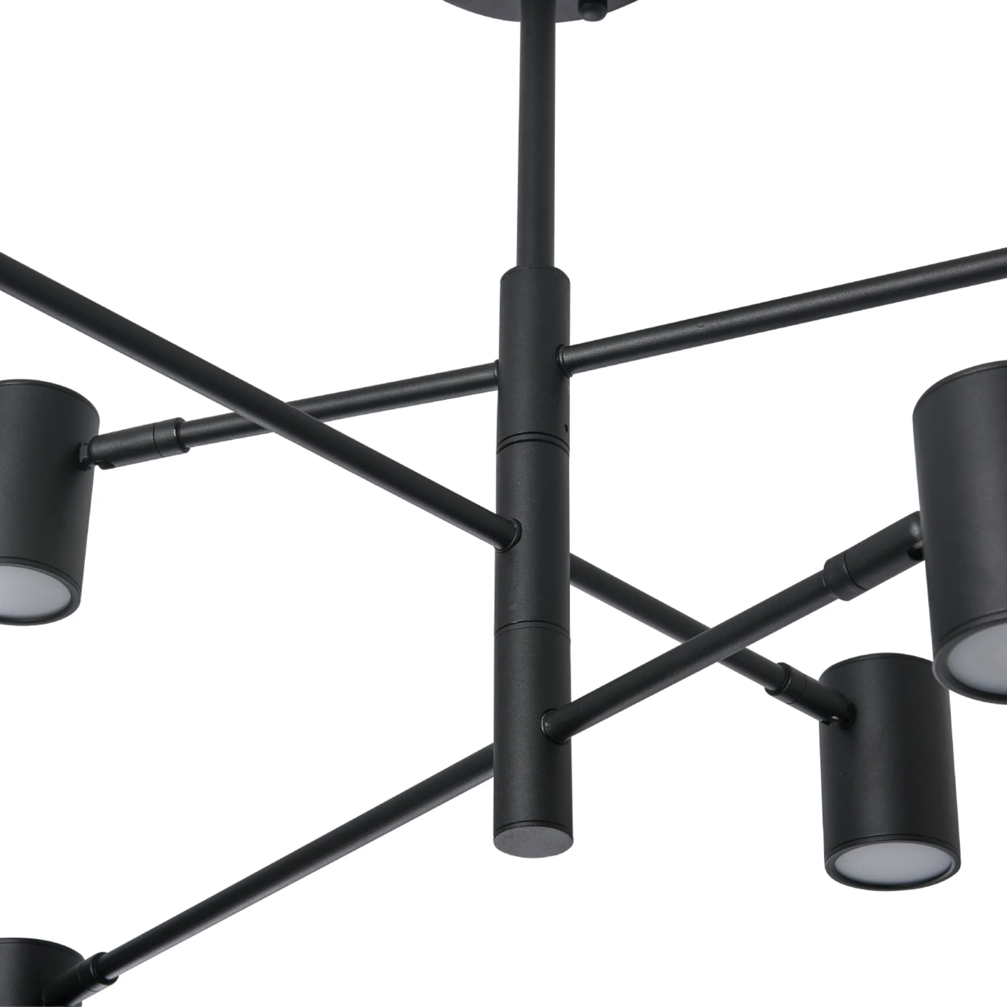 Lampa Sufitowa Noe 6xGU10 czarna PLC0102-BK (1)