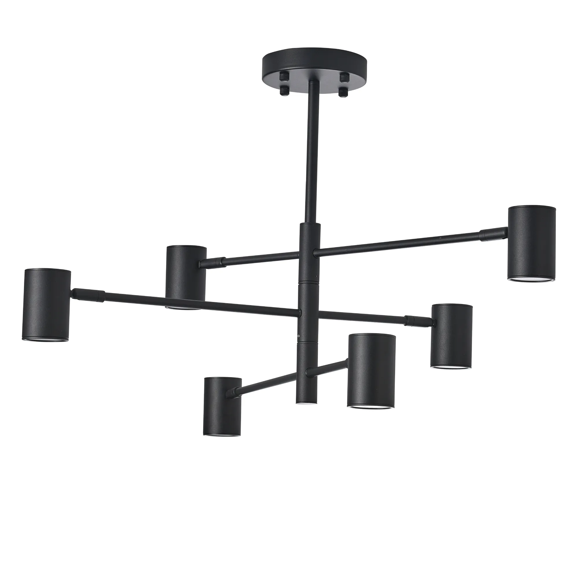 Lampa Sufitowa Noe 6xGU10 czarna PLC0102-BK (3)