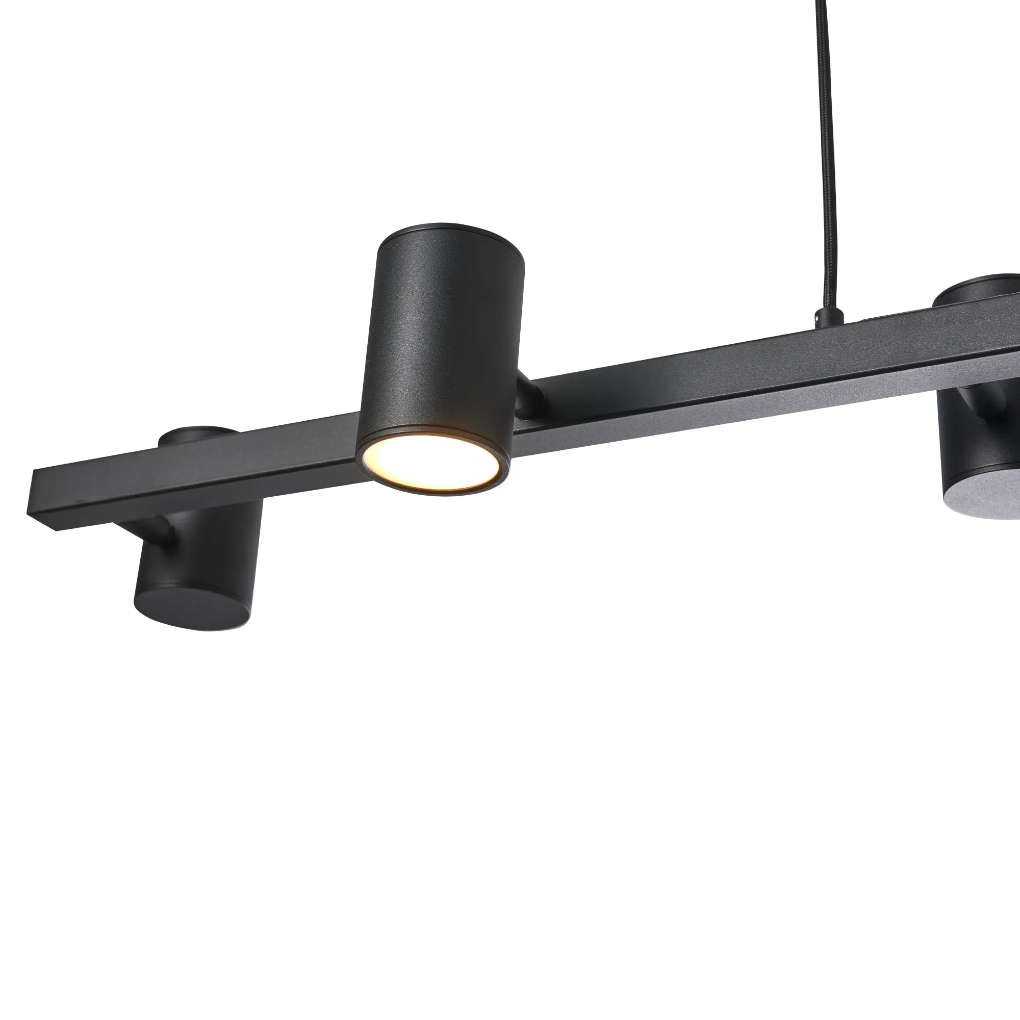 Lampa Wisząca Noe Long 6xGU10 czarna PL0111-BK (4)