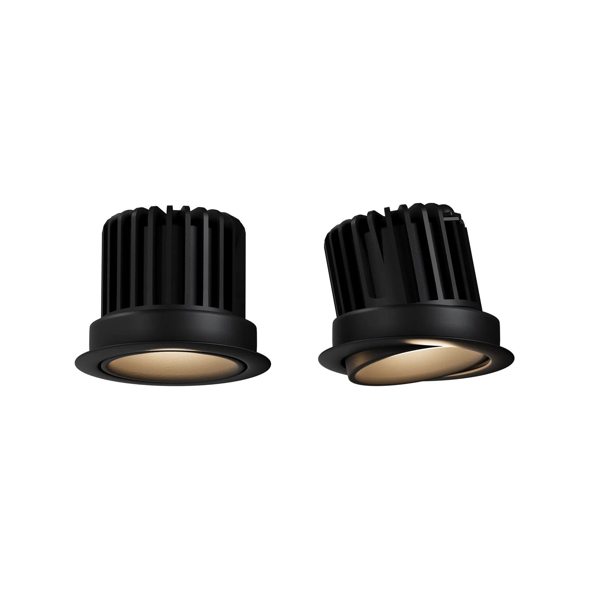 Oczko podtynkowe Pik LED czarne RL0106-CCT-BK (5)