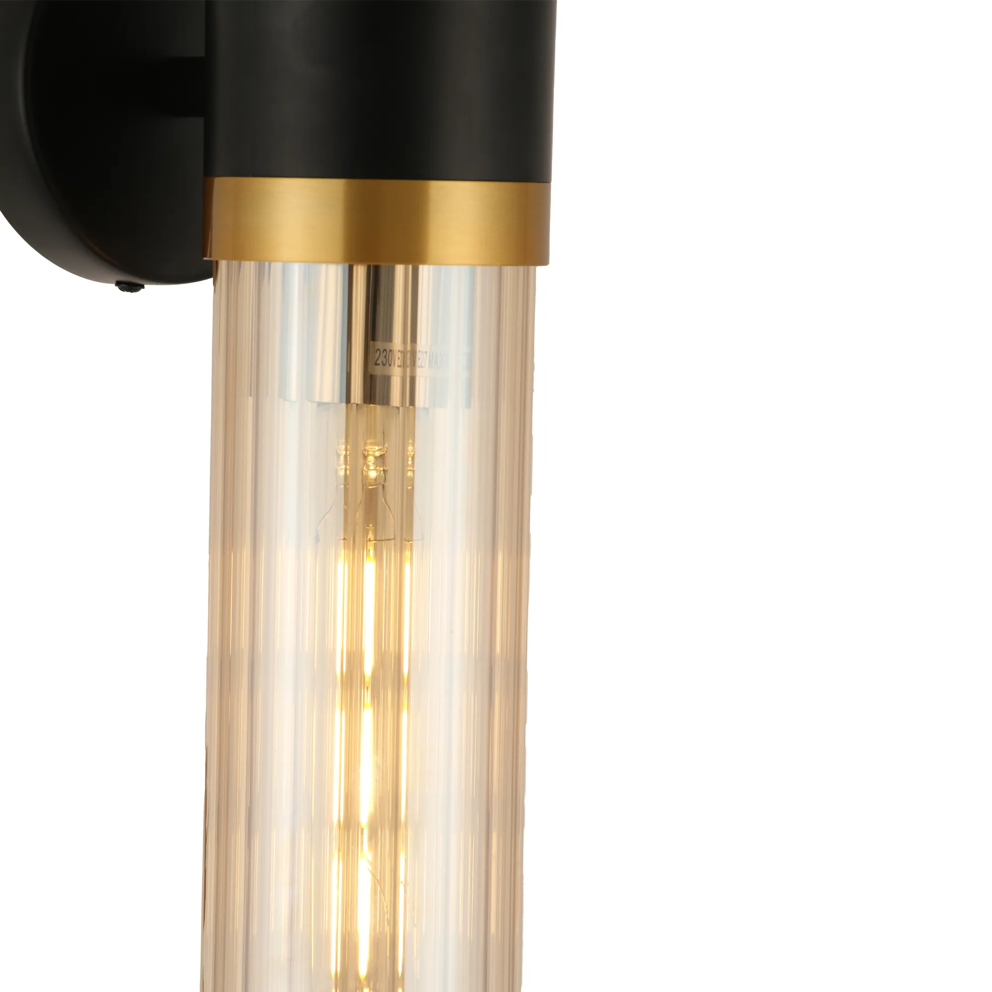 Kinkiet Malika 2xE27 czarny WL0123-2 (1)