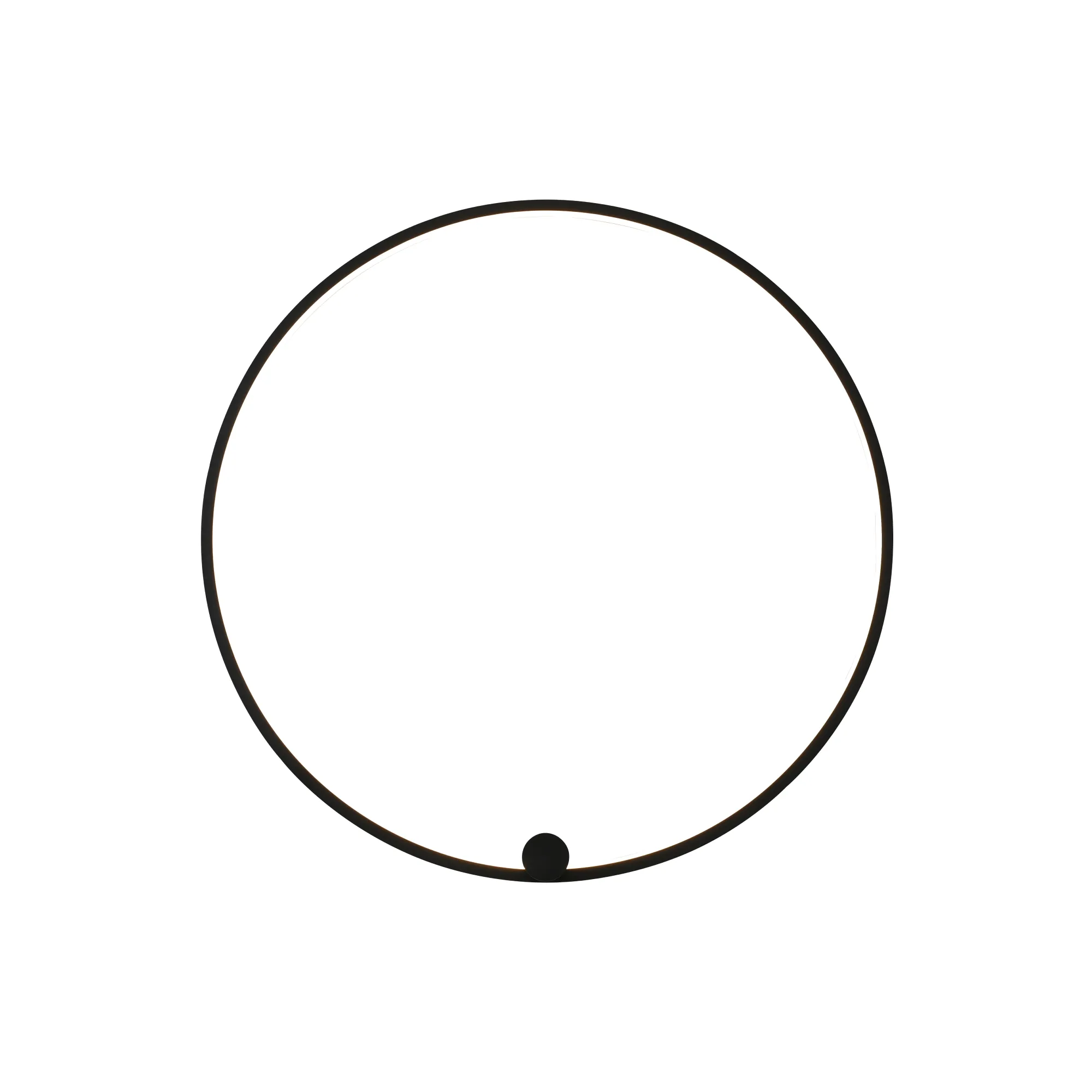 Kinkiet Ringa L 1xLED czarny WL0116-L-BK (1)