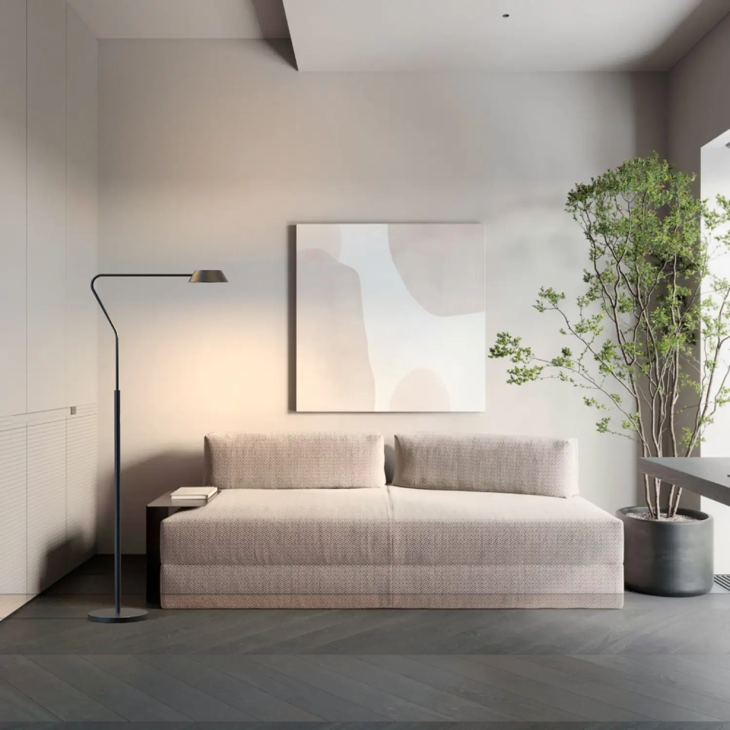 Lampa Stojąca Garta Dotykowa LED FL0105 (1)