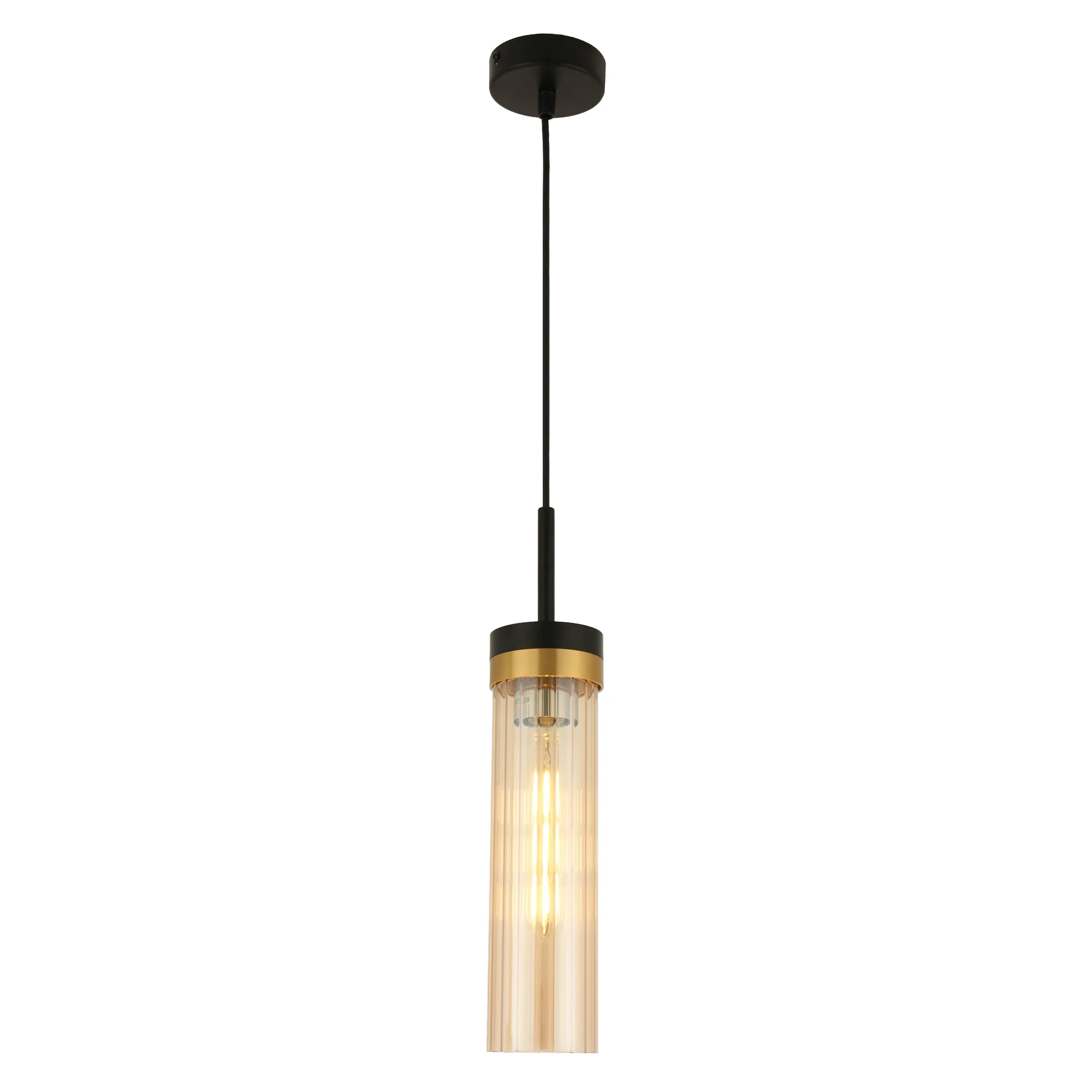 Lampa Wisząca Malika E27 czarny PL0140-1