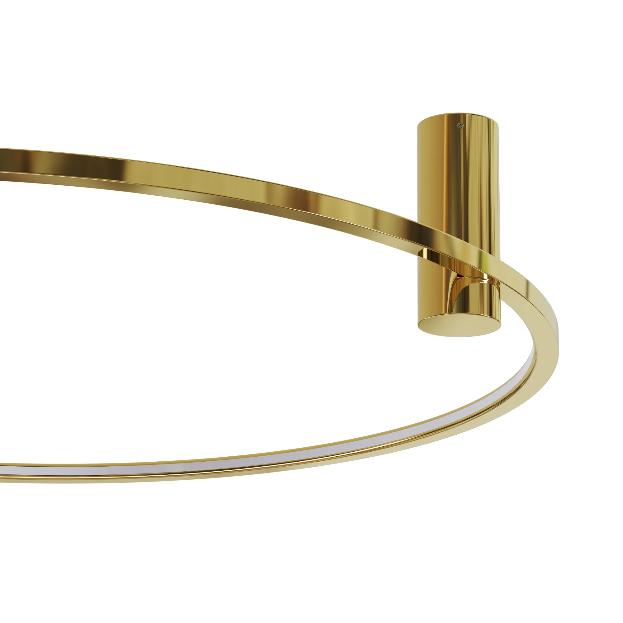 Plafon Ringa L 1xLED złoty CL0112-L-BK (1)