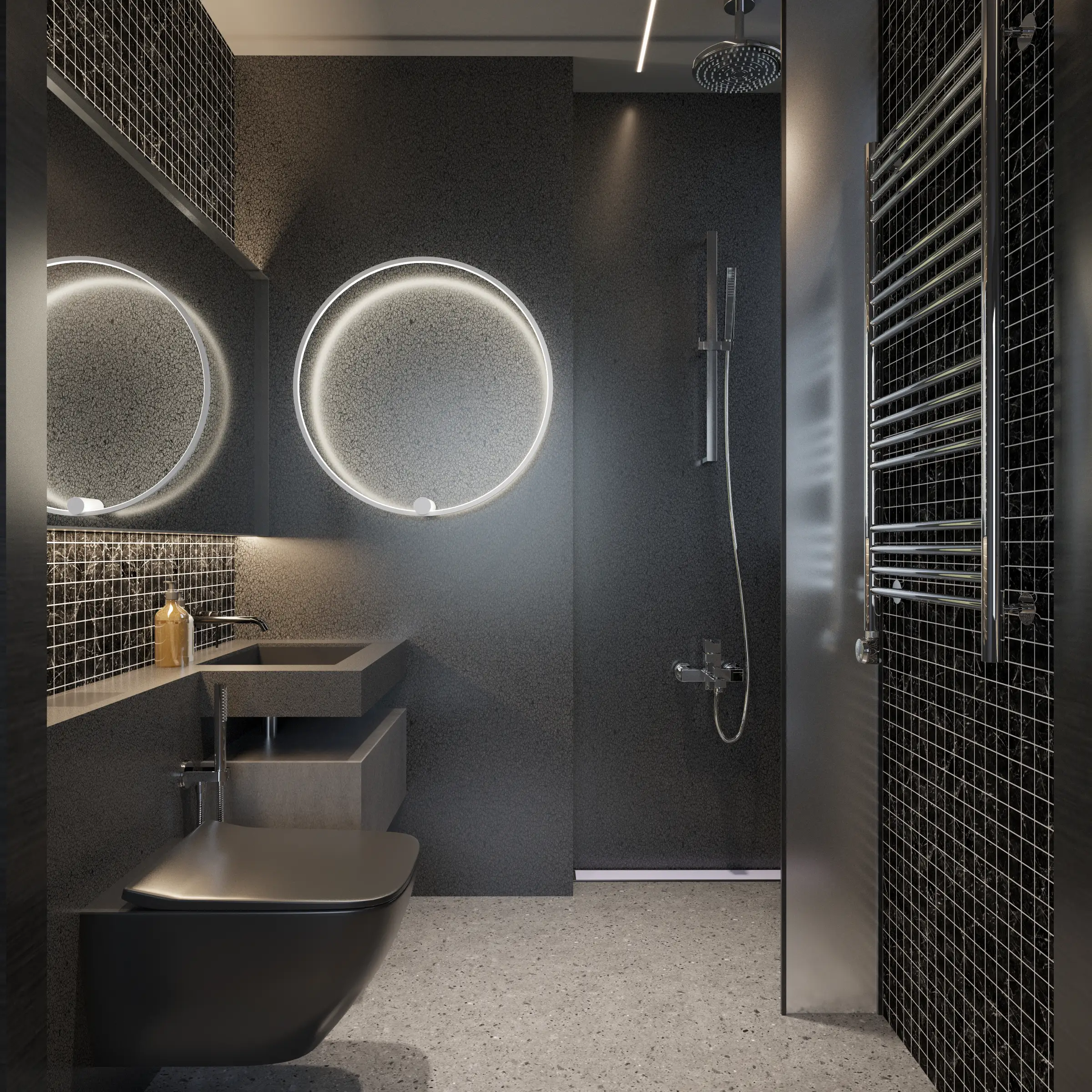 Kinkiet Ringa L 1xLED biały WL0116-L-WH